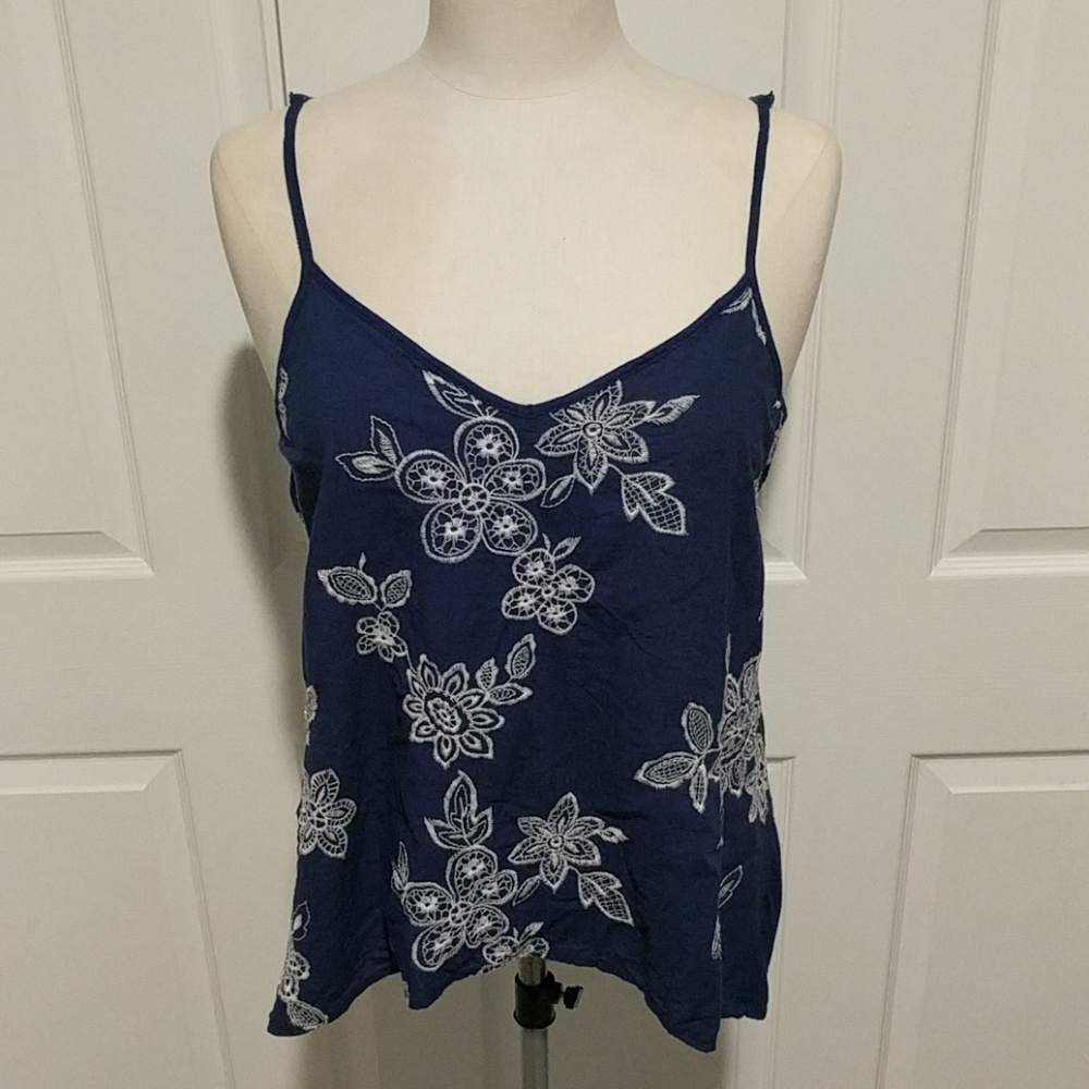 💞Femme Embroidered tank top